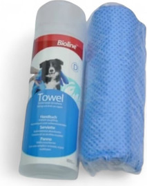 Bioline ביוליין - מגבת רחצה לחיית מחמד 66/43 ס"מ