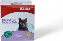Bioline ביוליין | קולר טבעי דוחה פרעושים וקרציות לחתול