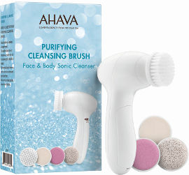 AHAVA PURIFYING מברשת חשמלית לניקוי הפנים והגוף