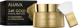 AHAVA 24K GOLD MINERAL MUD MASK מסכה