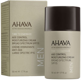 AHAVA קרם לחות לגבר אייג קונטרול SPF15