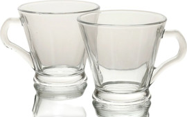 B-DECOR סט 6 ספלי תה זכוכית 175 מ"ל