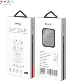 YESIDO אוזניות אלחוטיות בסגנון AirPods