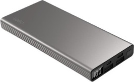 Wesdar סוללת גיבוי ניידת 10,000mAh בחיבור Type-C ו-Wesdar MicroUSB ווסדאר S221 אפור