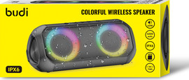 Budi רמקול Bluetooth אלחוטי 40 W   עמיד למים IPX6‎ דגם SP08B מבית Budi