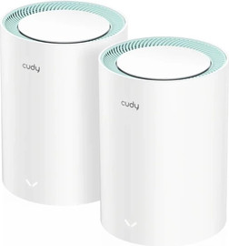 CUDY ראוטר (2 יחידות) Cudy AX1500 1G Whole Home Mesh Wi-Fi 6 M1500 - לבן