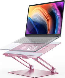 LAMICALL מעמד שולחני למחשב נייד מתכוונן של Lamicall