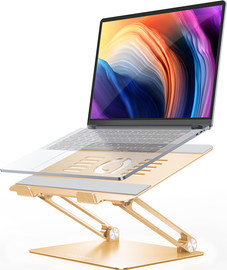 LAMICALL מעמד שולחני למחשב נייד מתכוונן של Lamicall