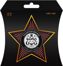 Road Dog סט מיתרים לגיטרה אקוסטית - ROAD DOG KC10 010-047
