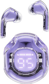 AceFast אוזניות AceFast T8 Crystal Bluetooth בצבע סגול