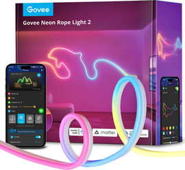 GOVEE פס תאורת ניאון - 5 מטר Govee גובי Neon Rope Lights 2 - 5