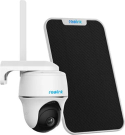 Reolink מצלמת אבטחה חיצונית 5MP כולל פאנל סולארי Reolink ראולינק Go PT Plus
