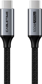 NINGBO USB3.2 Cable Gen2 C to C, 4K60HZ, 20Gbps, 100W, 5 מטר
