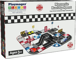 Playmager ערכת כבישים מגנטיים - Playmager