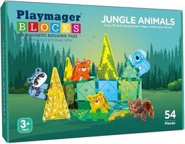 Playmager גן חיות מגנטי SL ירוק Playmager
