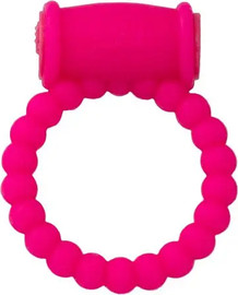 TOYFA טבעת זוגית רוטטת  Ø3,5 cm COCK RING ,ורוד