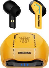 Transformers אוזניות TWS אלחוטיות Transformers טרנספורמרס TF-T06 צהוב