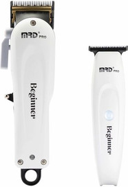 MRD סט מכונת תספורת ופיניש MRD PRO HC-3969 Beginner Set - לבנה - רשמי