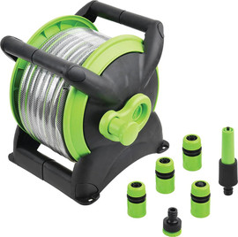 Yardsmith גלגלת השקייה 20 מטר כולל אביזרים Yardsmith יארדסמית SEM-624201