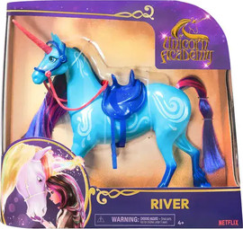 coolam Unicorn Academy River אקדמיה חדי הקרן ריבר דמות 28ס"מ בובה