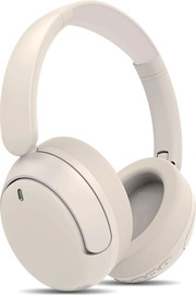 PHILIPS אוזניות קשת BT אלחוטיות, עם סינון רעשים ANC, לבן דגם TAH3020