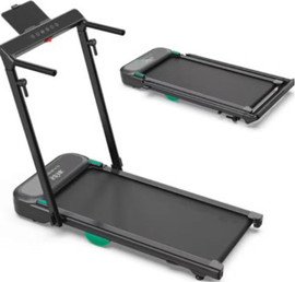 Urevo הליכון מתקפל עם מוט ידית מתכוונן - Foldi mix 5 pro treadmill