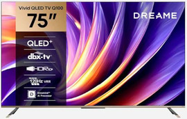 DREAME טלוויזיה חכמה ''75 DREAME QLED MINI LED דרימי דגם 75Q100