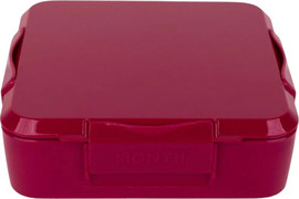 Little Lunch Box קופסת אוכל מחולקת Bento+ מחולקת 3 תאים (מונטי) Crimson