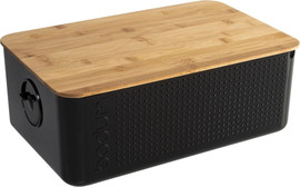 Bodum ארגז לחם Bistro שחור קטן מבית Bodum