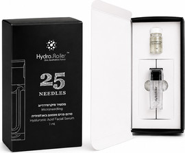 PROLASH ערכה מיקרו מחטים+סרום פנים לשיקום העור, הזנה והענקת לחות עמוקה Hydra Roller