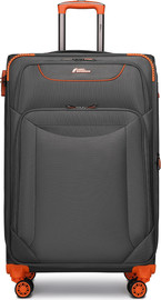Camel Mountain Camel Mountain® Titan 28" - עמיד, מסוגנן ומוכן לכל דבר - אפור גחלים וכתום להבה