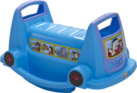 Cortico נדנדה לילד בצורת אוטובוס