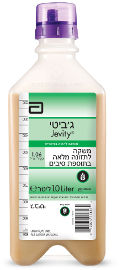 אבוט תזונה ג'ביטי משקה לתזונה מלאה בתוספת סיבים