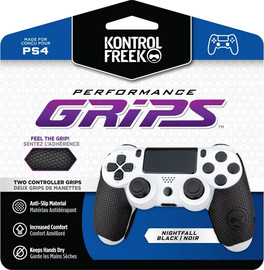 Kontrolfreek צמד מתאמי גריפ ארגונומיים Performence Grips  ל- PS4 שחור