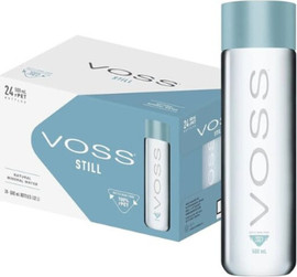 VOSS ארגז מים מינרלים VOSS - 24 יחידות בקבוק פלסטיק