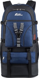 Camel Mountain תיק גב מתרחב 50+5 ליטר - Camel Mountain® XL Mountaineer - כחול