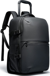 Camel Mountain תיק גב על גלגלים The Trevik 34L עם מנעול קוד למחשב 15.6 אינץ' מבית כאמל מאונטין - שחור