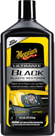 Meguiars מחדש פלס וגומי שחור 473 מל Ultimate Black Plastic Restorer