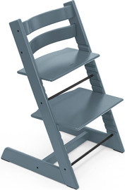 Stokke כסא אוכל Tripp Trapp טריפ טראפ צבע Fjord blue כחול סטוקי