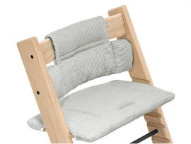 Stokke כרית ריפוד לכיסא אוכל טריפ טראפ - אפור פסים