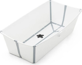 Stokke אמבטיה מתקפלת Flexi Bath XL צבע לבן/אפור  STOKKE