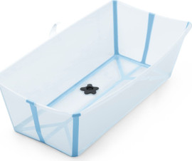 Stokke אמבטיה מתקפלת Flexi Bath XL צבע לבן/כחול ים STOKKE