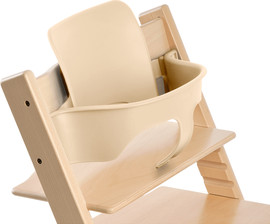 Stokke בייבי סט לכסא אוכל Tripp Trapp צבע טבעי סטוקי