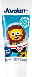 ג'ורדן משחת שיניים לשיני חלב 2-6 שנים