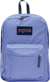 JANSPORT תיק בצבע סגלגל דנים