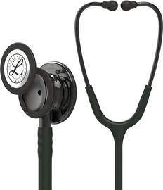 Littmann סטטוסקופ ליטמן  קלאסיק 3.  צבע בלאק אדישן גימור עשן.  דגם 5811. ממברנה כפולה.  יבוא רשמי לישראל.