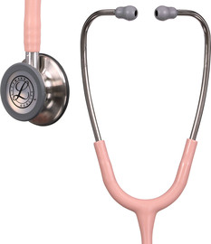 Littmann סטטוסקופ ליטמן קלאסיק 3. צבע: ורוד פנינה צינור סאטן גמיש. דגם 5910 . יבוא רשמי לישראל