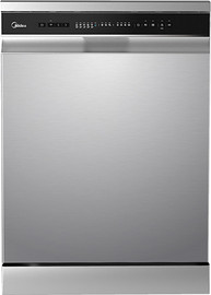 MIDEA מדיח כלים רחב 8 תוכניות WQP14-W7633C-S צבע כסוף 6469 Midea