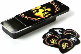 Dunlop מארז עם 6 מפרטים JIMI HENDRIX Aura Mandala Plectrums