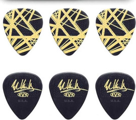 Dunlop מארז עם 6 מפרטים DUNLOP EVH VHII picks 0.6mm